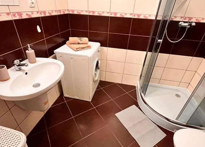 Апартаменты Roentgena 16 Przy Centrum Onkologii I Klinice Novum *